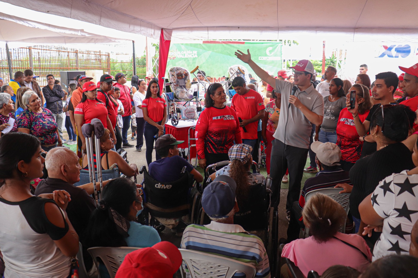 Más de mil 200 familias de Las Palmitas fueron beneficiadas con jornada del Plan Social Comunitario y Feria Alimentaria